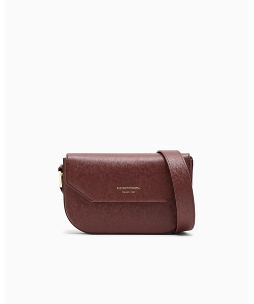 EMPORIO ARMANI(エンポリオアルマーニ)の「【エンポリオ アルマーニ】Emporio Armani 1981 レザーミニショルダーバッグ(ショルダーバッグ・レディース・ブラック/ブラウン/ダークウッド・FREE)」の17枚目の写真