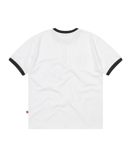 S'EST(エスイーエスティー)の「Miss You Ringer T-shirts Black(Tシャツ/カットソー・メンズ・ホワイト・SMALL/MEDIUM/LARGE)」の2枚目の写真