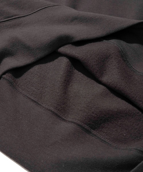 Healthknit(ヘルスニット)の「【Healthknit】Classic Sweat Half Zip Crewneck L/S / ハーフジップスウェット(スウェット・メンズ・チャコールグレー/グレー/オフホワイト/サックスブルー・MEDIUM/LARGE/X-LARGE)」の15枚目の写真