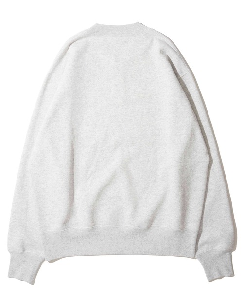 Healthknit(ヘルスニット)の「【Healthknit】Classic Sweat Half Zip Crewneck L/S / ハーフジップスウェット(スウェット・メンズ・チャコールグレー/グレー/オフホワイト/サックスブルー・MEDIUM/LARGE/X-LARGE)」の10枚目の写真