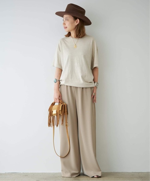 Deuxieme Classe(ドゥーズィエムクラス)の「*Effortless パンツ(その他パンツ・レディース・ブラウン/ブラック/ネイビー/ベージュ系その他/カーキ・34/38/36)」の18枚目の写真