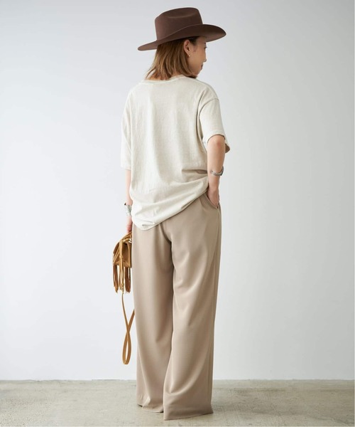 Deuxieme Classe(ドゥーズィエムクラス)の「*Effortless パンツ(その他パンツ・レディース・ブラウン/ブラック/ネイビー/ベージュ系その他/カーキ・34/38/36)」の21枚目の写真