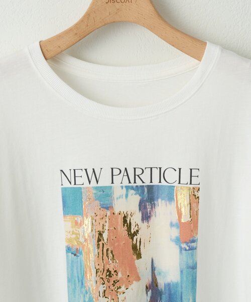 DISCOAT（ディスコート）の「【Noka】アートTシャツ（Tシャツ/カットソー・レディース・チャコールグレー/オフホワイト・FREE）」の17枚目の写真