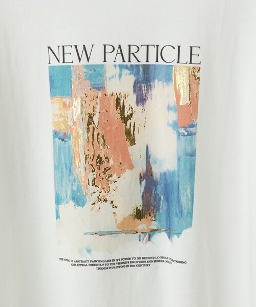 DISCOAT（ディスコート）の「【Noka】アートTシャツ（Tシャツ/カットソー・レディース・チャコールグレー/オフホワイト・FREE）」の18枚目の写真