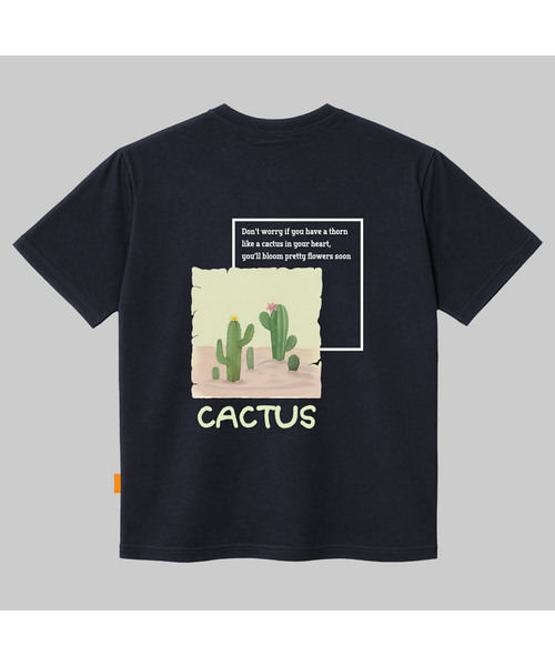 セール】サハラのサボテン 半袖Tシャツ 男女共用 ビッグサイズ S 4XL