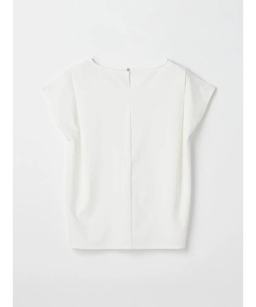 Perfect Suit FActory（パーフェクトスーツファクトリー）の「サテンドッキングトップス（Tシャツ/カットソー・レディース・オフホワイト/サーモンピンク/ブラック・L/M）」の13枚目の写真