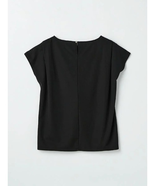 Perfect Suit FActory（パーフェクトスーツファクトリー）の「サテンドッキングトップス（Tシャツ/カットソー・レディース・オフホワイト/サーモンピンク/ブラック・L/M）」の15枚目の写真