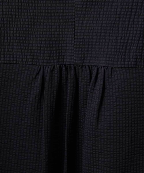 MICHEL KLEIN（ミッシェル・クラン）の「[新色追加/接触冷感]サッカードルマンスリーブカットソー（Tシャツ/カットソー・レディース・ベージュ/ネイビー/ボルドー/グレー/クリーム/ダークインディゴブルー・38）」の13枚目の写真