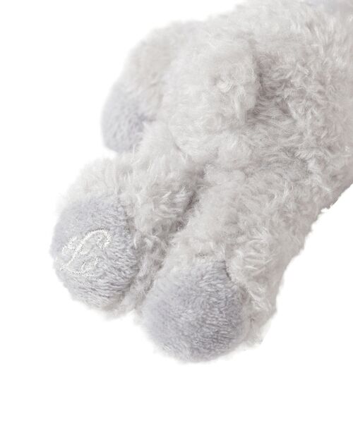 Maison de FLEUR(メゾンドフルール)の「スターリボンFLEUR TEDDYチャーム(キーホルダー・レディース・グレー・FREE)」の10枚目の写真