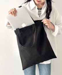 NEWTRAL PRODUCTS（ニュートラルプロダクツ）の「【NEWTRAL(ニュートラル)】/無地トート PC収納可 コットン100% エコバッグ/101 Basic Tote Bag Lサイズ（トートバッグ）」
