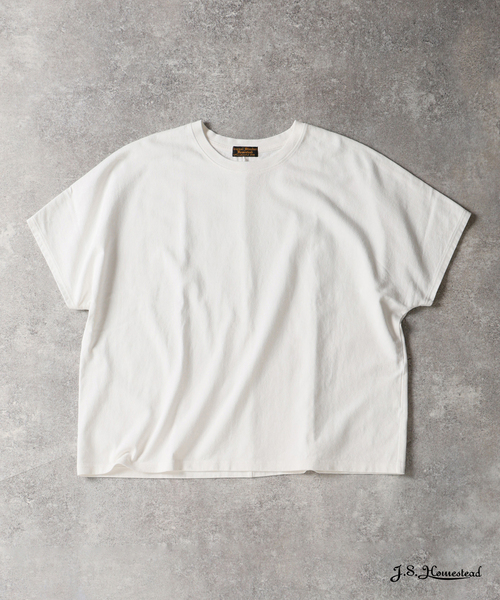JOURNAL STANDARD J.S HOMESTEAD(ジャーナルスタンダードホームステッド)の「J.S.Homestead / 14BD リランド Tシャツ(Tシャツ/カットソー・メンズ・ホワイト/ブラック・LARGE/MEDIUM)」の2枚目の写真