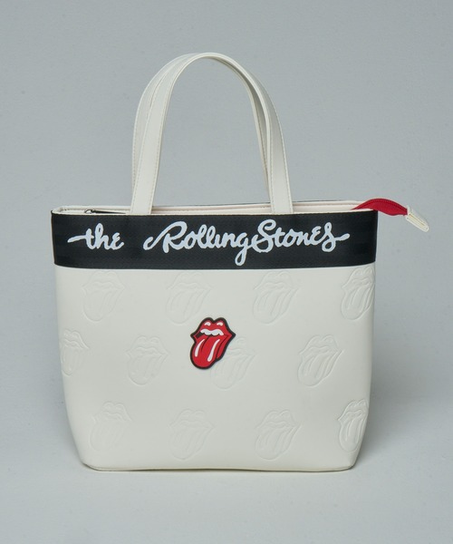 LuVLEE(ラヴリー)の「THE ROLLING STONES MINI TOTO BAG(トートバッグ・メンズ・ホワイト/ブラック・ONE SIZE)」の2枚目の写真
