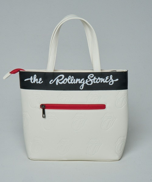 LuVLEE(ラヴリー)の「THE ROLLING STONES MINI TOTO BAG(トートバッグ・メンズ・ホワイト/ブラック・ONE SIZE)」の3枚目の写真