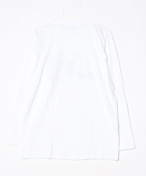 tunee(チュニー)の「ねこデザインロンT/長袖Tシャツ(hsyd)(Tシャツ/カットソー・レディース・ホワイト・LARGE)」の12枚目の写真
