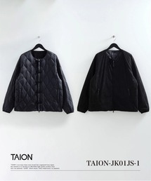 【TAION(タイオン)】〈ユニセックス〉ジャパンスペシャル リバーシブル チャイナボタン ダウンジャケット