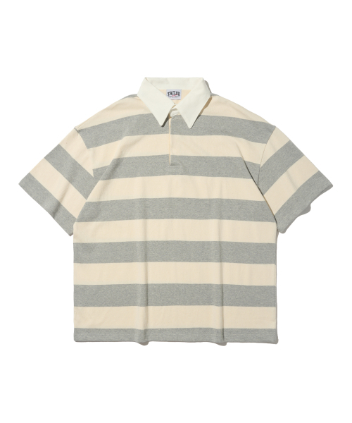 Oaksford Striped Polo T‑shirt — поло с горизонтальными полосами (полурукав, зеленый)
