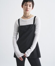 CODE A | corset stripe camisole(キャミソール)