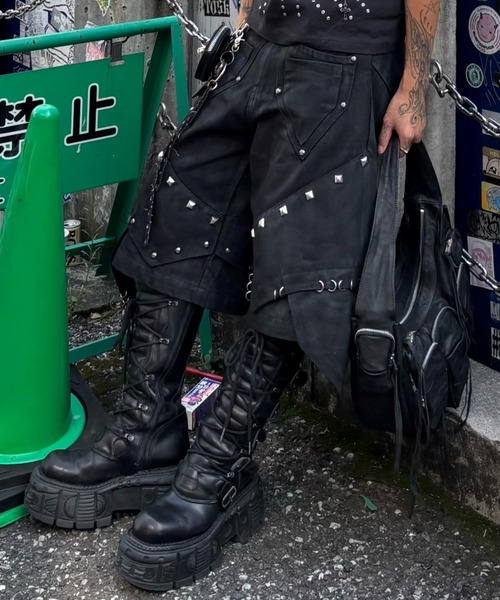 UNIZ】Black Dragon Short Pants + Socks / 【ユニズ】レッグ