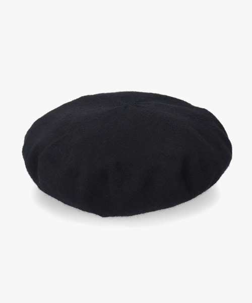 arth(アース)の「arth Washable Wo Knit Beret / アース(ハンチング/ベレー帽・レディース・ブラック/ライトベージュ/ワイン・FREE)」の4枚目の写真