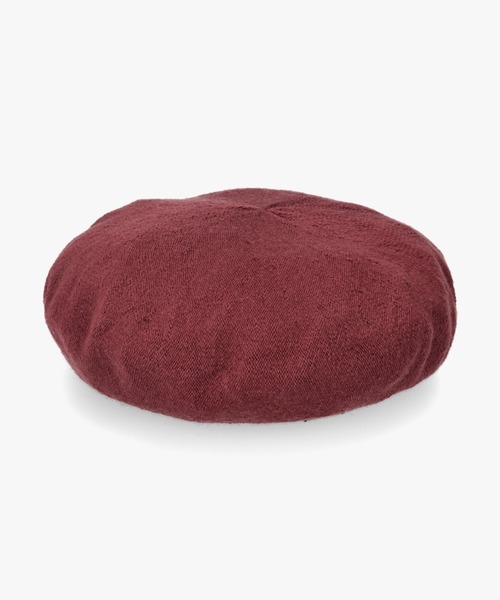 arth(アース)の「arth Washable Wo Knit Beret / アース(ハンチング/ベレー帽・レディース・ブラック/ライトベージュ/ワイン・FREE)」の19枚目の写真