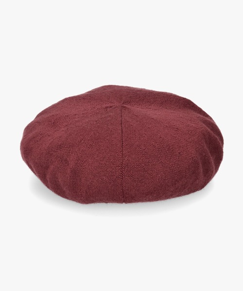 arth(アース)の「arth Washable Wo Knit Beret / アース(ハンチング/ベレー帽・レディース・ブラック/ライトベージュ/ワイン・FREE)」の20枚目の写真