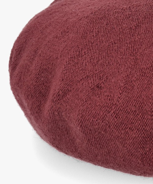 arth(アース)の「arth Washable Wo Knit Beret / アース(ハンチング/ベレー帽・レディース・ブラック/ライトベージュ/ワイン・FREE)」の21枚目の写真