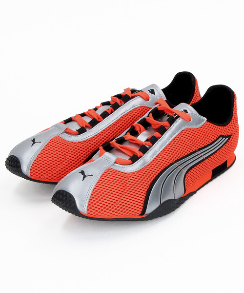 PUMA(プーマ)の「PUMA/プーマ ユニセックス Hストリート OG スニーカー(スニーカー・メンズ・ブラック/レッド・10/8/9/7)」の2枚目の写真
