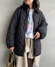 GYMPHLEX | 【WEB先行予約】[GYMPHLEX/ジムフレックス] キルトダウン パフスリーブミドルジャケット(ダウンジャケット/コート)