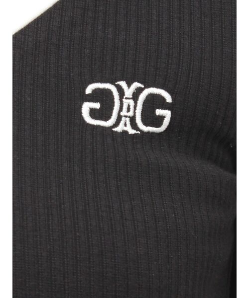 GYDA(ジェイダ)の「SymmetryGYDA Vネックバイカラートップス(Tシャツ/カットソー・レディース・ブラック/オフホワイト・FREE)」の20枚目の写真