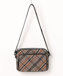 COOPER プレイド ウールブレンド フライトバッグ