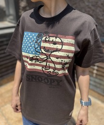 SNOOPY×OLD BETTY'S | SNP Organic cottont(FLYING ACE)(Tシャツ/カットソー)