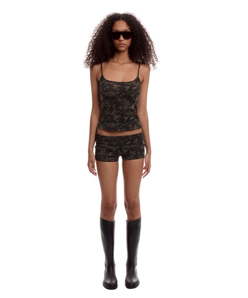 Oriens JOURNAL STANDARD(オリエンス ジャーナルスタンダード)の「【NIIHAI/ニーハイ】BOOTY SHORTS IN CAMO(その他パンツ・レディース・カーキ・SMALL/X-SMALL)」の2枚目の写真