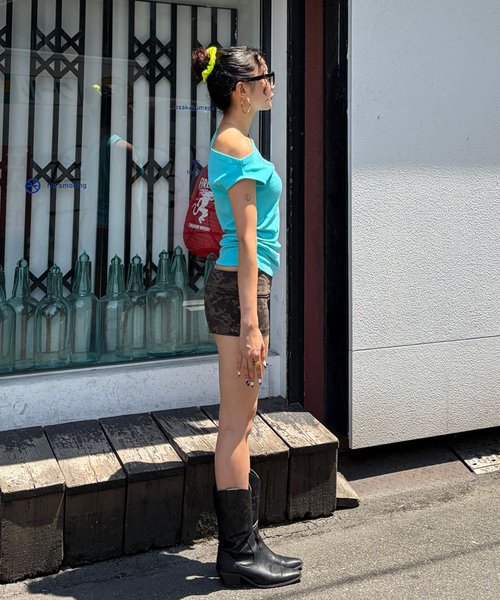 Oriens JOURNAL STANDARD(オリエンス ジャーナルスタンダード)の「【NIIHAI/ニーハイ】BOOTY SHORTS IN CAMO(その他パンツ・レディース・カーキ・SMALL/X-SMALL)」の12枚目の写真