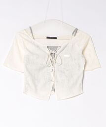 LACE UP LAYERED TOPS