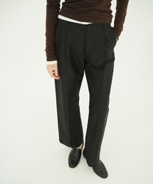 BASIC TUCK PANTS（スラックス）｜CLANE（クラネ）のファッション通販