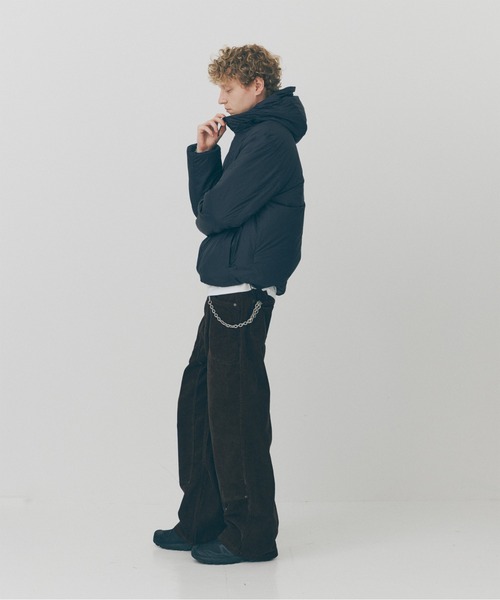 MAISON CLUB(メゾンクラブ)の「【MAISON CLUB】High Power Tech Nylon Down Jacket / ハイパワーテックナイロンダウンジャケット SNF(ダウンジャケット/コート・メンズ・ブラック・L)」の8枚目の写真
