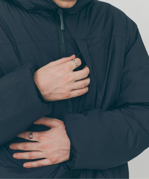 MAISON CLUB(メゾンクラブ)の「【MAISON CLUB】High Power Tech Nylon Down Jacket / ハイパワーテックナイロンダウンジャケット SNF(ダウンジャケット/コート・メンズ・ブラック・L)」の10枚目の写真