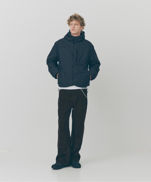 MAISON CLUB(メゾンクラブ)の「【MAISON CLUB】High Power Tech Nylon Down Jacket / ハイパワーテックナイロンダウンジャケット SNF(ダウンジャケット/コート・メンズ・ブラック・L)」の6枚目の写真