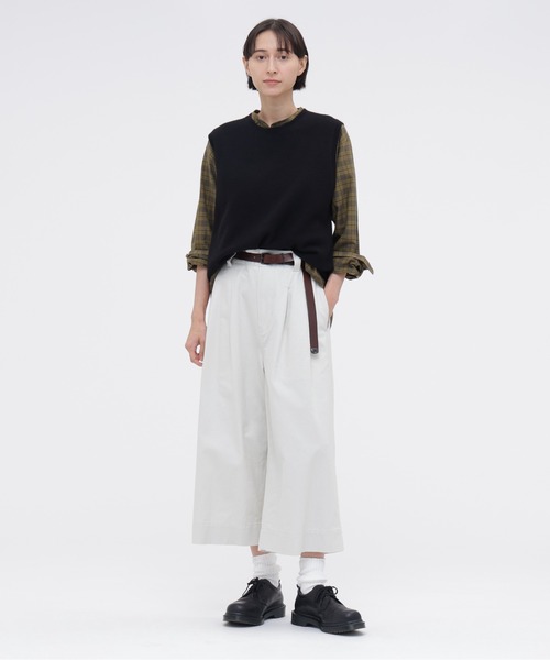 MHL.（エムエイチエル）の「FELTED DRY WOOL（ニット/セーター・レディース・ブラック/グレー・2）」の3枚目の写真