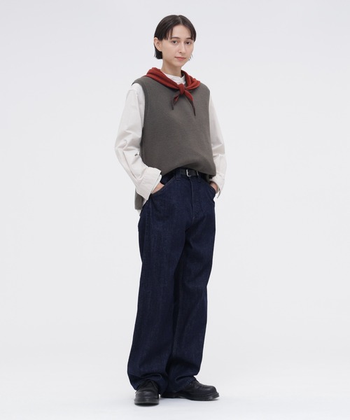 MHL.（エムエイチエル）の「FELTED DRY WOOL（ニット/セーター・レディース・ブラック/グレー・2）」の7枚目の写真