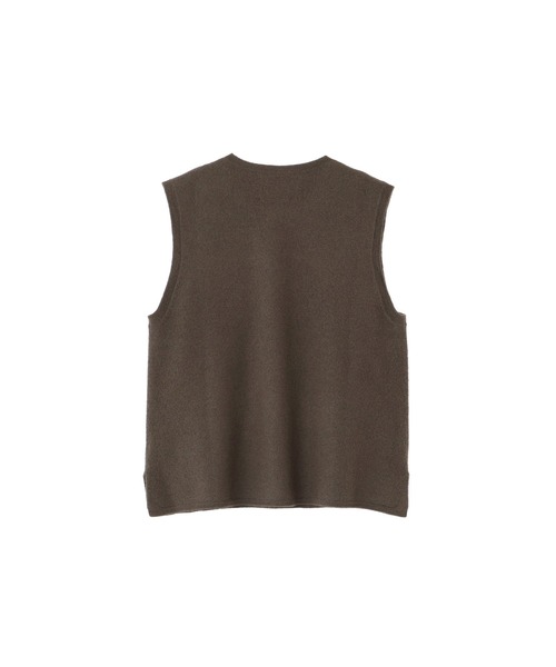 MHL.（エムエイチエル）の「FELTED DRY WOOL（ニット/セーター・レディース・ブラック/グレー・2）」の10枚目の写真
