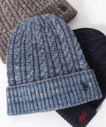 SITRY（シトリー）の「U.S. POLO ASSN./ユーエスポロアッスン ワンポイント刺繍 ケーブル編み ニットキャップ ニットワッチ レディース メンズ（ニットキャップ/ビーニー）」