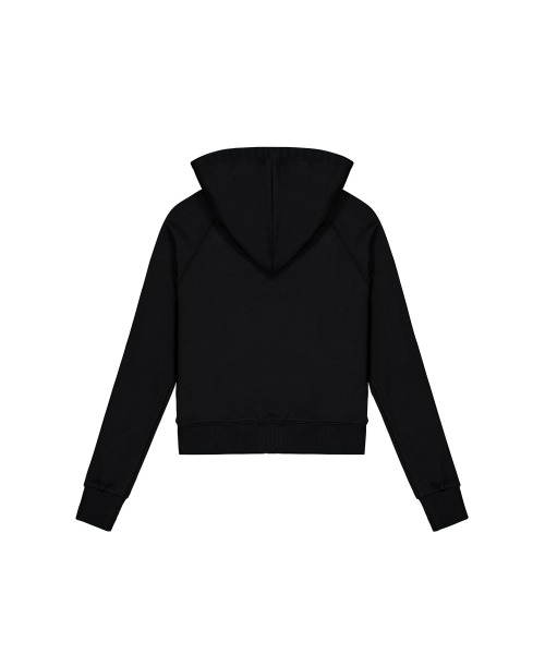 EYEER(イワイイアル)の「モックネックスリットフードジップアップ - ブラック(パーカー・レディース・その他・SMALL)」の5枚目の写真