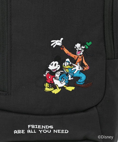 Manhattan Portage(マンハッタンポーテージ)の「LITTLE ITALY CROSSBODY BAG / MICKEY / 26(ボディバッグ/ウエストポーチ・レディース・ブラック・SMALL)」の9枚目の写真