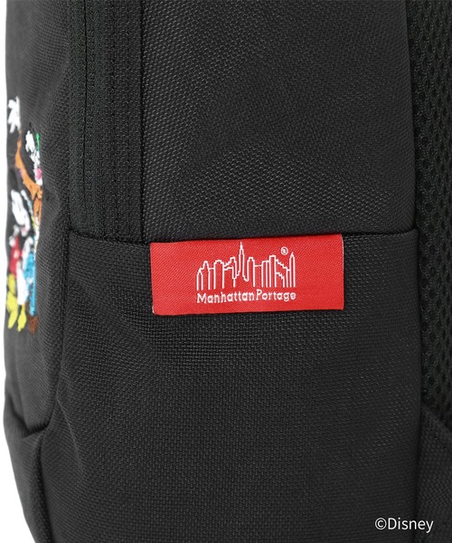 Manhattan Portage(マンハッタンポーテージ)の「LITTLE ITALY CROSSBODY BAG / MICKEY / 26(ボディバッグ/ウエストポーチ・レディース・ブラック・SMALL)」の11枚目の写真