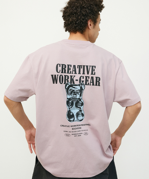 BOOVOOM（ブーブーム）の「[ビッグサイズ]ジェロベアワークギアTシャツ（Tシャツ/カットソー・メンズ・ブラック/ホワイト・XXL/XL/XXXL）」の11枚目の写真