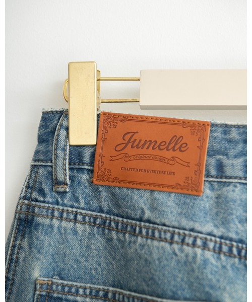 JUMELLE(ジュメロ)の「ワイドシルエットデニム(デニムパンツ・レディース・ブルー・MEDIUM/SMALL)」の6枚目の写真