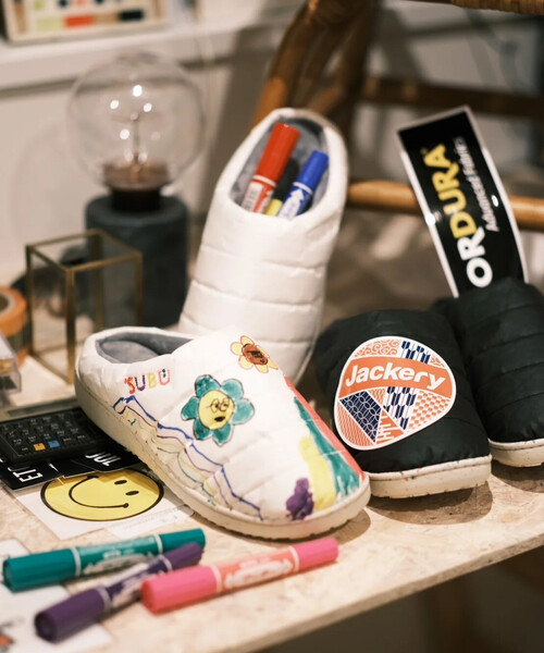 SUBU(スブ)の「SUBU/スブ SUBU RE: PAPER(サンダル・レディース・ホワイト/ブラック・2/0/3/1)」の3枚目の写真