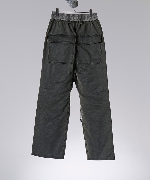 NAPE_（ネイプ）の「mp15511-D-KNEE - CARGO-PT ダブルニーカーゴパンツ(NPS-308)（カーゴパンツ・メンズ・ブルー系その他/イエロー×ブラック・1/3/2/4）」の6枚目の写真
