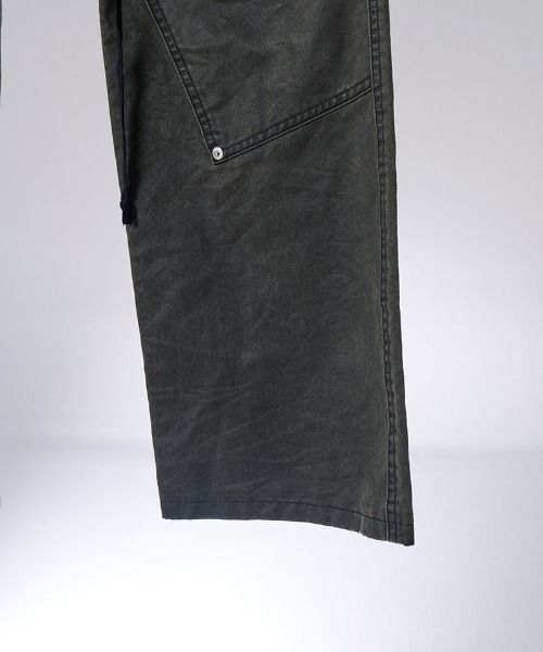 NAPE_（ネイプ）の「mp15511-D-KNEE - CARGO-PT ダブルニーカーゴパンツ(NPS-308)（カーゴパンツ・メンズ・ブルー系その他/イエロー×ブラック・1/3/2/4）」の13枚目の写真
